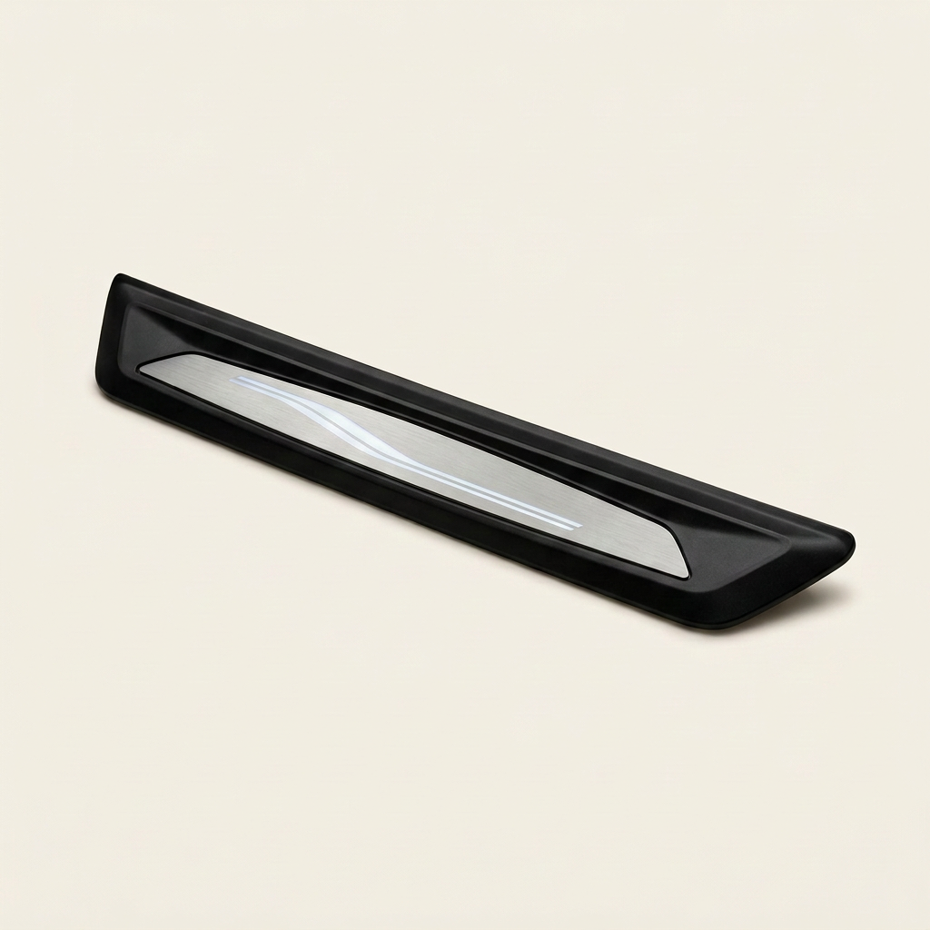 F3X illuminated door sill set — representative product image